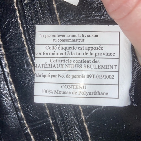 Women’s Multisac black‎ Y2K asymmetrical crossbody/shoulder  bag - Picture 13 of 16